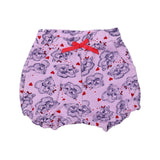 PINK TEDDY DOUBLE POCKET SHORT FOR GIRLS