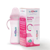 Cuddles 260 ml/9oz | Baby Feeding Bottle Pink Color