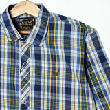 NEW BLUE CHEKERED FULL SLEEVES CASUAL SHIRT FOR BOYS